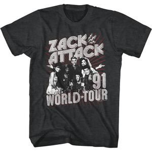 Zack Attack 91 World Tour Saved By The Bell Tshirt